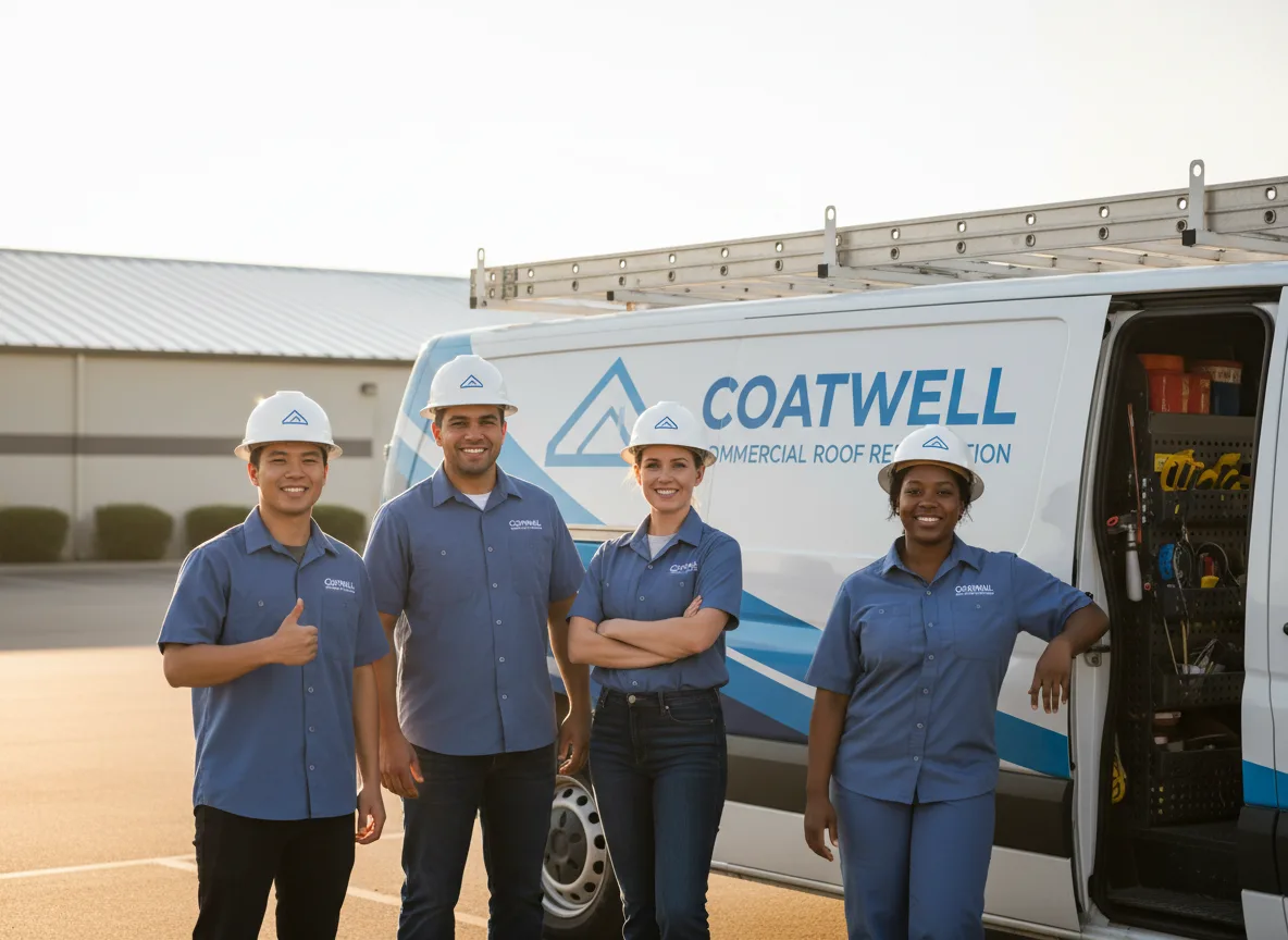 Commercial roof coating company in Alum Bank, PA